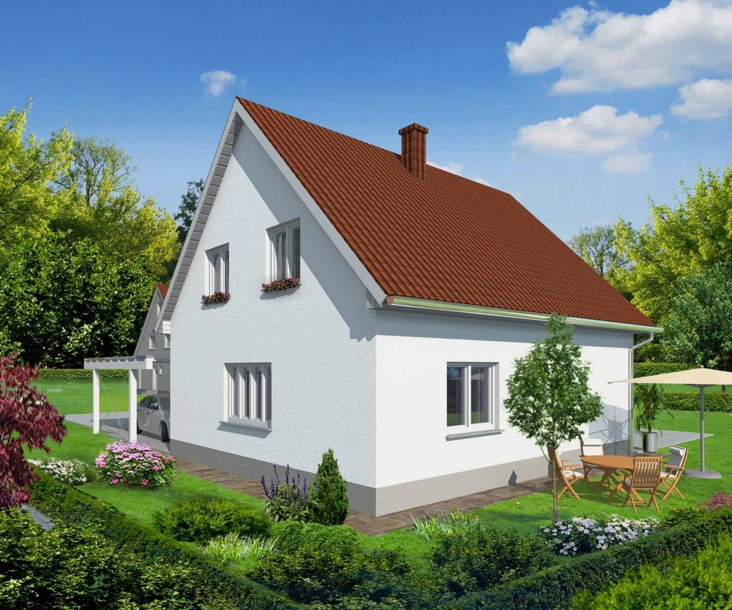 architektur visualisierung einfamilienhaus