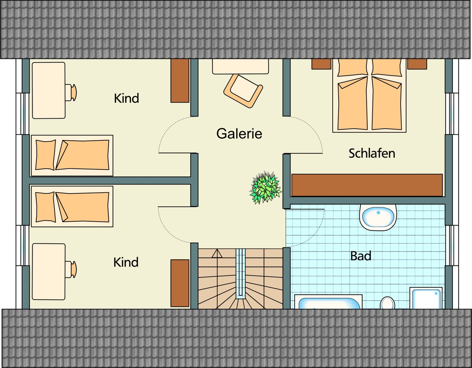 Architekturvisualisierung Grundriss